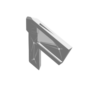 Funnel bracket (right)